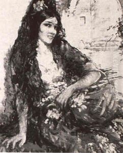 Flower Girl Of Valencia