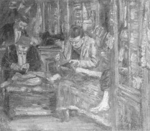 The Tailor Shop by Lillian M. Genth
