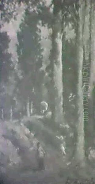 Encampment In Redwoods - view 1
