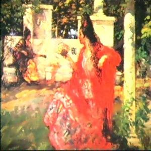 In A Spanish Garden by Lillian M. Genth