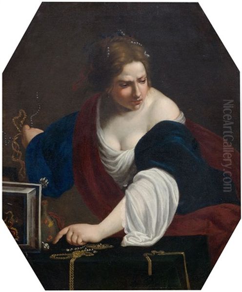 The Holy Magdalene, Spurning The Symbols Of Transience - view 1