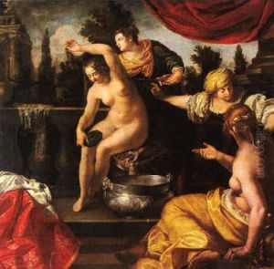 Bathsheba At Her Bath by Artemisia Gentileschi