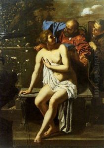 Susanna E I Vecchi by Artemisia Gentileschi