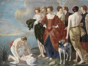 The Finding Of Moses by Orazio Gentileschi