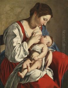 Madonna Mit Kind by Orazio Gentileschi