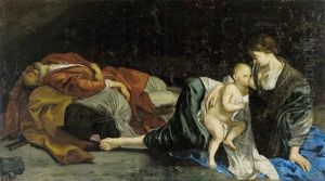 Il Riposa Nella Fuga In Egitto