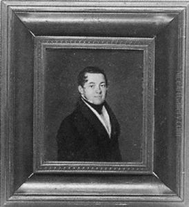 A Gentleman In Black Coat With White Waistcoat, Black Stock