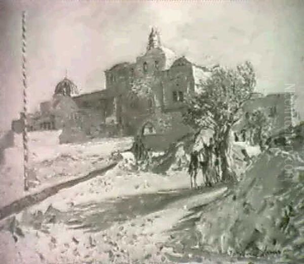 View Of The House Of Caiphas, Mount Zion - view 1