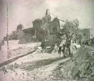 View Of The House Of Caiphas, Mount Zion