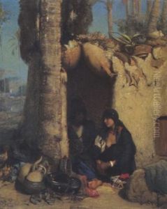 Orientalische Szene by Wilhelm (Karl) Gentz