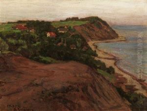 Cap Arkona Auf Rugen by Berthold Genzmer