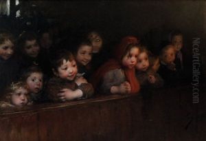 Les Petits Ecoliers by Henry Jules Jean Geoffroy