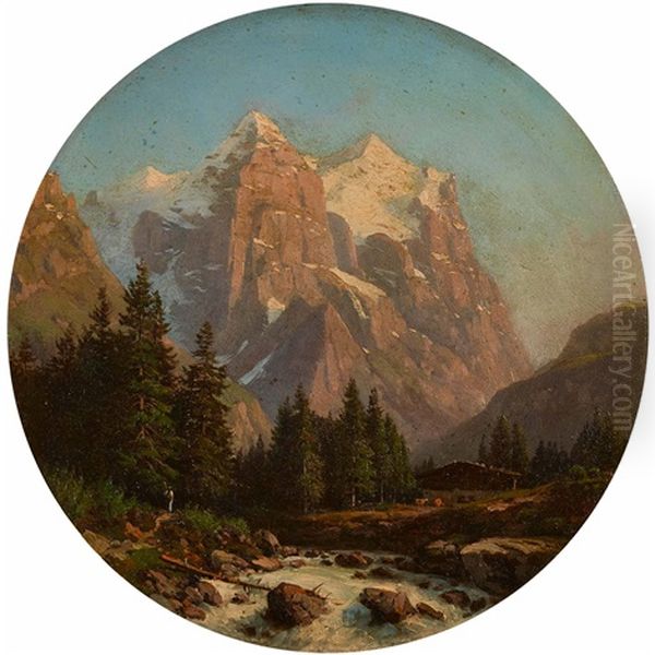 Le Wetterhorn - Soir - view 1
