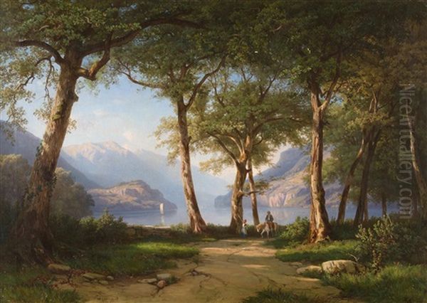 Vue Du Lac De Brientz Prise Des Environs D'interlaken - view 1
