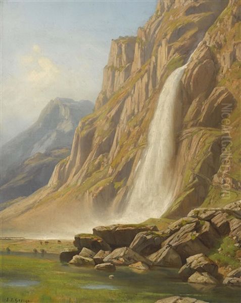 Cascade De Pissevache - view 1