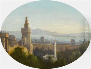 Orientalische Stadtpartie by Jean Philippe George-Julliard