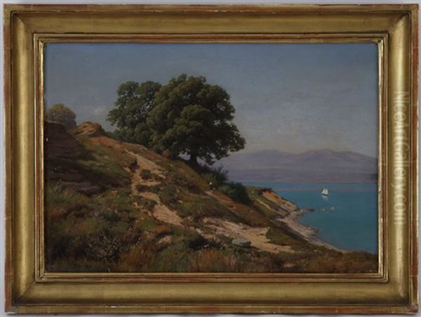 Au Bord Du Leman, Paysage Anime - view 1