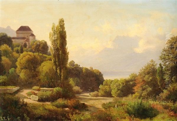 Blick Auf Das Schloss Chatelard Bei Montreux - view 1