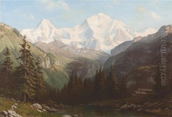 Monch Und Jungfrau - view 1