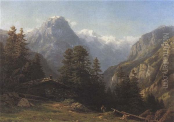 Paysage Dans La Vallee Du Linth - view 1