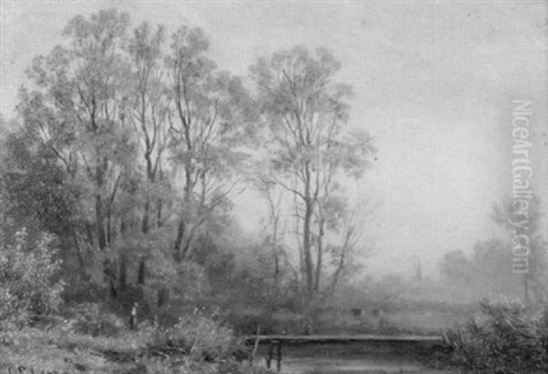 Herbstliche Flusslandschaft - view 1