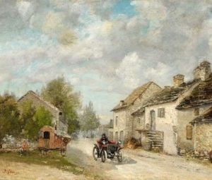 Lair Du Temps Moderne, Le Passage De La Voiture by Jean Louis Georges