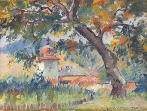 The Chruch Of The Village by Marin H. Georgescu