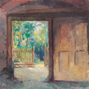Garden View by Marin H. Georgescu