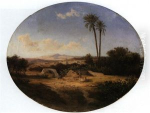 Orientalische Ideallandschaft by Friedrich Otto Georgi