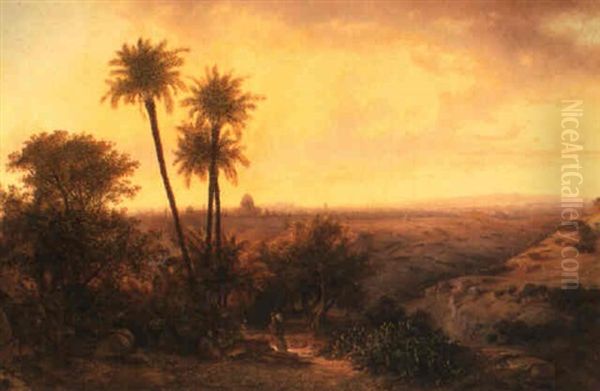 A Panoramic View Of Jerusalem - view 1