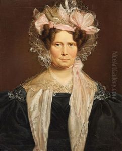 Portrait Of A Lady In A Bonnet