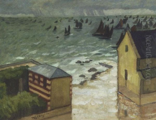 Unwetter An Der Bretonischen Kuste - view 1