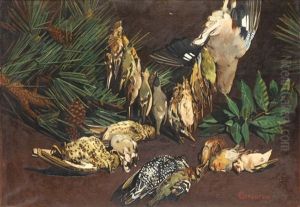 Natura Morta Con Cacciagione by Cornelio Geranzani