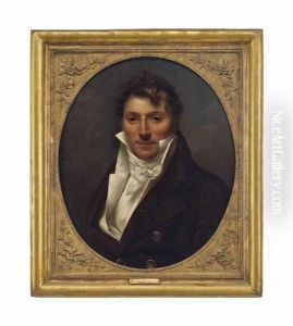Portrait Of A Gentleman, Traditionally Identified As The Earl Of Bessborough, Bust-length by Francois Pascal Simon Gerard