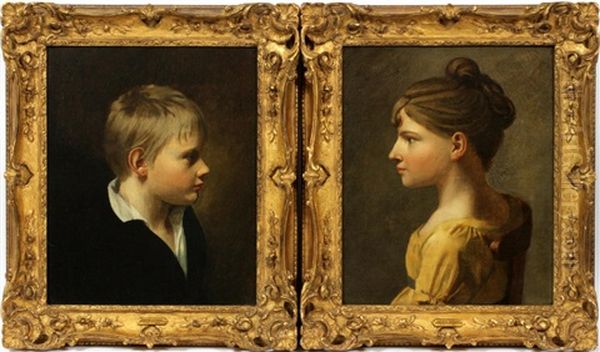 Young Boy And Young Girl - view 1