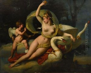 Venus Et Cupidon by Francois Pascal Simon Gerard