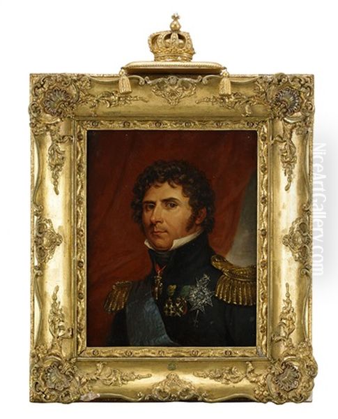 Portratt Av Kung Karl Xiv Johan (1763-1844) - view 1