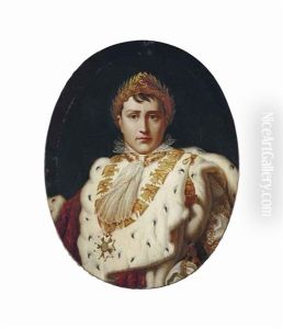 Portrait Of Napoleon Bonaparte by Francois Pascal Simon Gerard