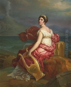 Corinne Au Cap Misene (collab. W/studio) by Francois Pascal Simon Gerard