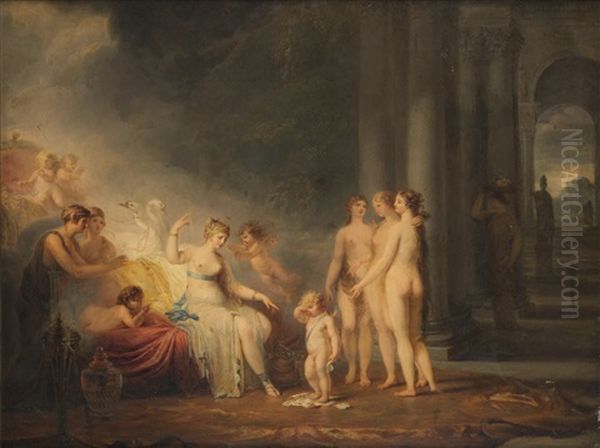 Eros Punito Da Venere E Soccorso Da Anteros - view 1