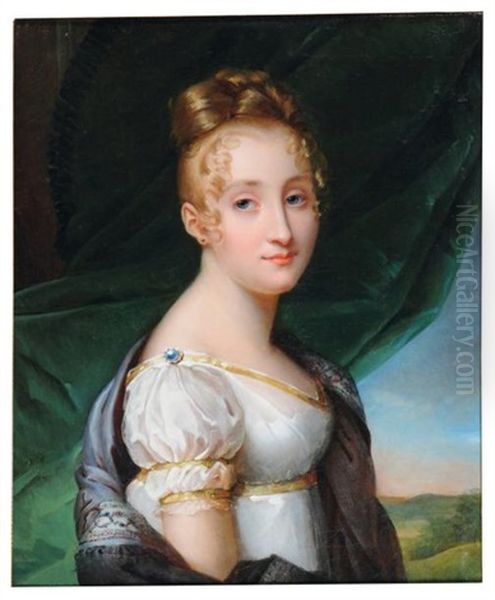 Portrait Presume De Madame Blanche De Buffault, Fille De Michelle Du Bouzet - view 1