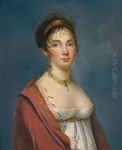 Portrait Of A Lady by Francois Pascal Simon Gerard