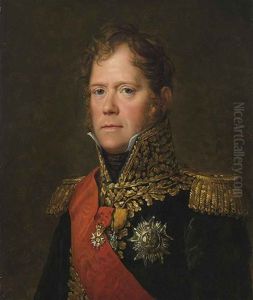 Portrait Of Michel Ney, Marshall Of The French Empire, Duc Of Elchingen, Prince Of Moscow