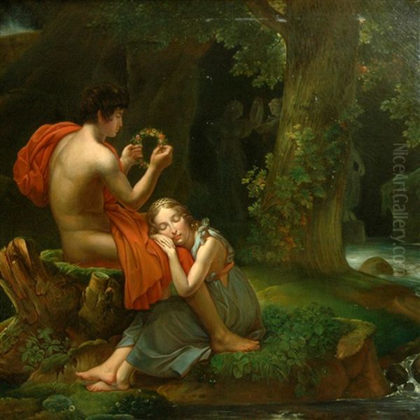 Daphnis And Chloe by Francois Pascal Simon Gerard