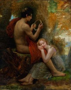 Daphnis Et Chloe (study) by Francois Pascal Simon Gerard