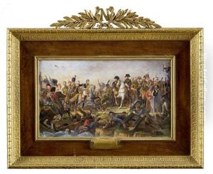 L'empereur Napoleon 1er Et Son Etat-major A La Bataille D'austerlitz by Francois Pascal Simon Gerard