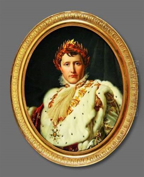 Portrait De L'empereur Napoleon En Costume De Sacre - view 1