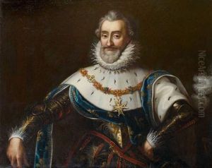 Portrait Du Roi Henry Iv