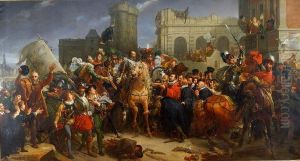 L'entree D'henri Iv A Paris Le 22 Mars 1594