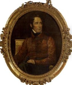 Portrait D'alphonse De Lamartine